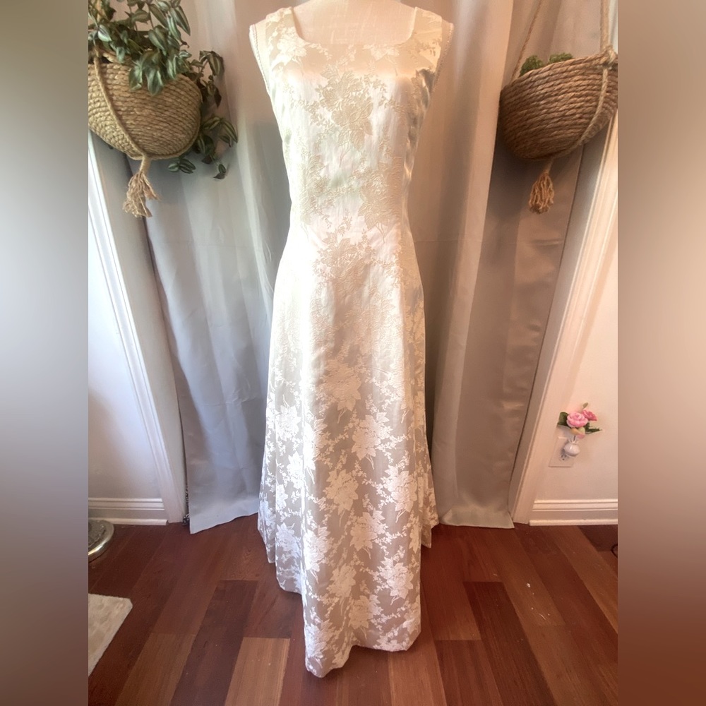 ❌SOLD❌ VTG SCOTT MCCLINTOCK PROM EVENING DRESS SIZE 8 - Picture 1 of 10